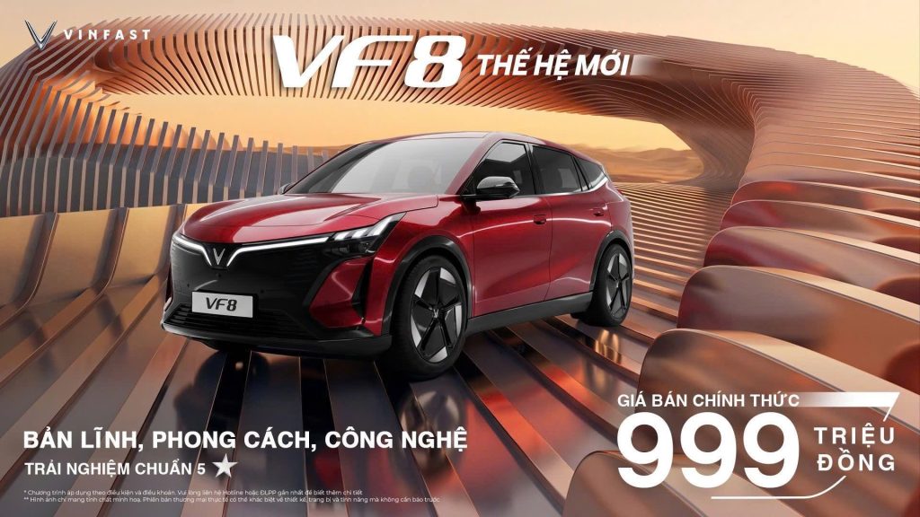 VinFast VF8 Thế hệ mới