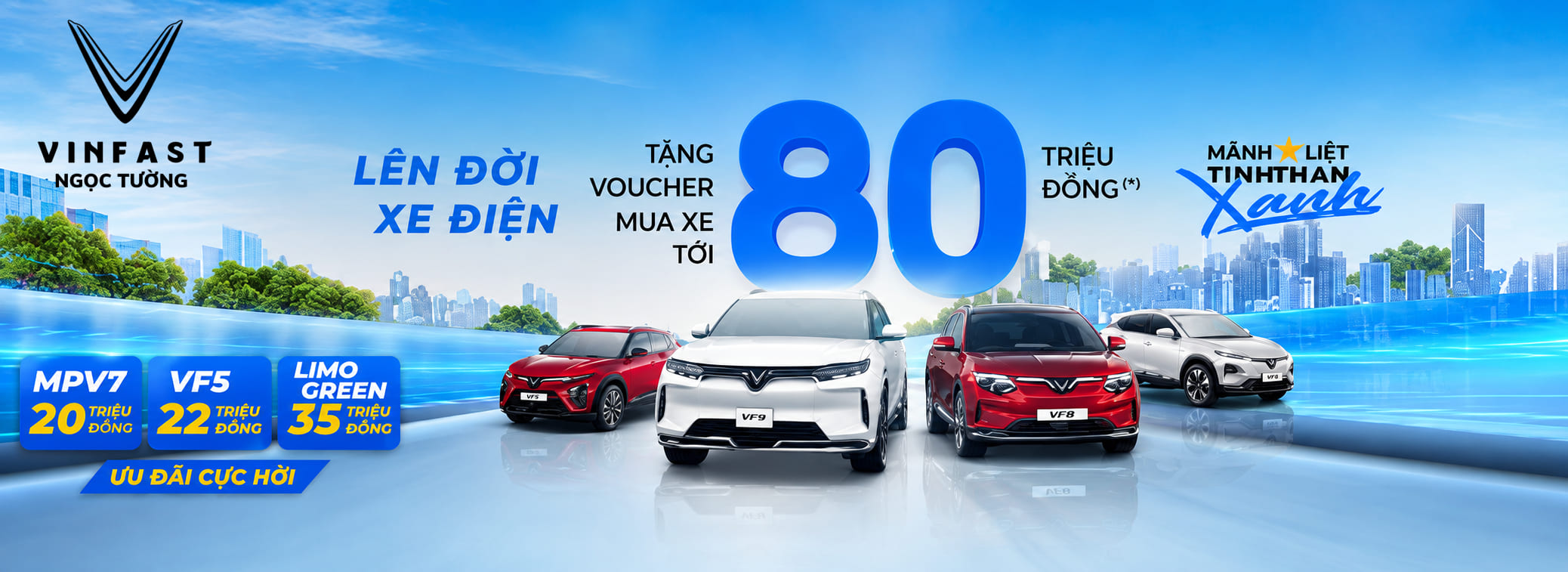 Banner VinFast Ngọc Tường Xuyên Mộc